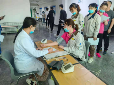 福山區(qū)福新街道社區(qū)衛(wèi)生服務中心 上門職業(yè)健康體檢助力企業(yè)管理提升
